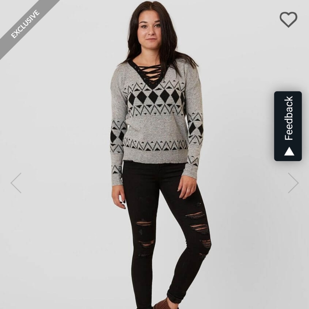 Gilded Intent Open Weave Sweater